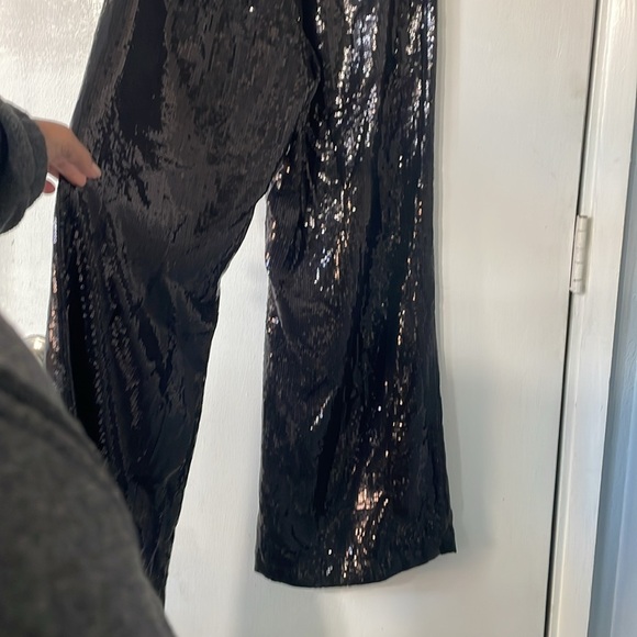 Neimen Marcus sequin wide leg pants - Picture 6 of 8